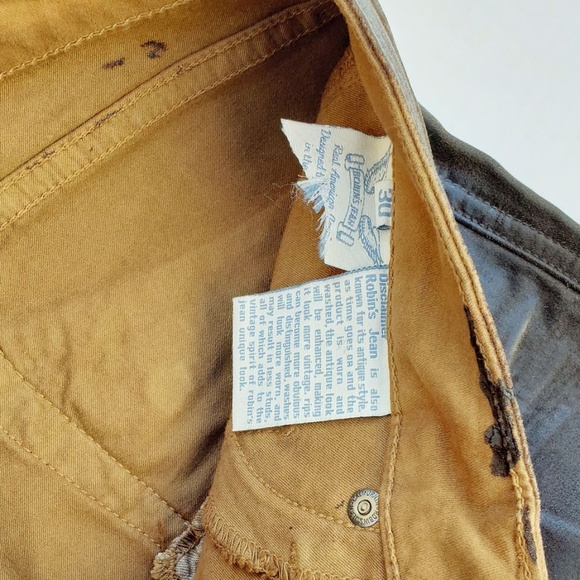 New ROBIN'S JEAN Motard Brown Coated Skinny Jean - Picture 6 of 8